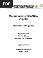 Clonacion de Vegetales Tema 5