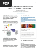 Microscopia de Fuerza Atómica