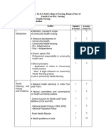 4th Year Community Health Nursing