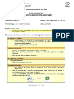 Sesión Virtual #7.1 - Distancia Entre Dos Puntos - 5° Sec