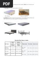 A Piece of Furniture For Sleeping (And Other Activities) - Bed Refers To The Whole Unit