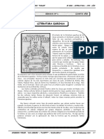 4to Año - LIT - Guía 1 - Literatura Quechua