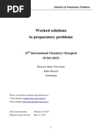 47th-Solutions Preparatory Problems IChO 2015 PDF