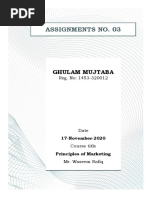 Assignments No 03 PDF