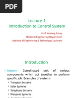 Lecture-1 Control System