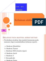 K.D. 3.7. MUTASI - Kelainan Akibat Mutasi