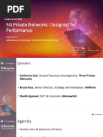 5G Private Networks