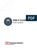 NSE 8 Certification: Public Handbook