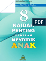 Ebook 8 KAIDAH MENDIDIK ANAK