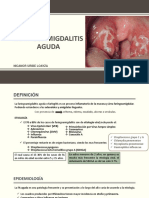 Faringoamigdalitis Aguda