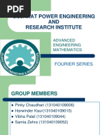 Gujarat Power Engineering AND Research Institute: Fourier Series