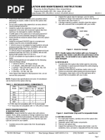 Installation and Maintenance Instructions Reverse Acting Rupture Disc Assemblies