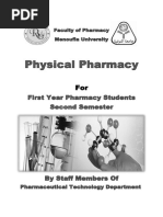 Physical Pharmacy