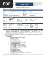 Informe Tecnico Reparacion de Motor