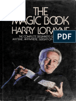 Harry Lorayne - The Magic Book - The Complete Beginner's Guide To Anytime, Anywhere, Sleight-Of-Hand Magic-G.P. Putnam's Sons (1977) PDF