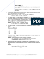 Quantitative Problems Chapter 11