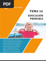 T16. Educación Primaria. Grupo Pedro Nicolás