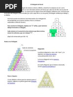 El Triángulo de Pascal