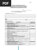 Informe Táctico Estructura y Evaluación