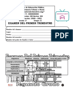 Examen Del Primer Trimestre: Exploración y Conocimiento Del Mundo
