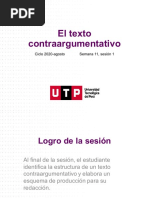 S11. s1 - El Texto Contraargumentativo