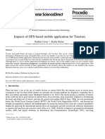 Impacts of GPS-based Mobile Application For Tourism: Nadire Cavus, Kathy Kefas