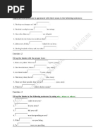 Supply Personal Pronouns in Agreement With Their Nouns in The Following Sentences