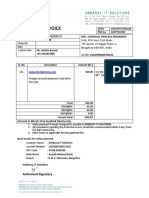 Chemi Process Invoice