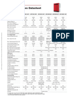 LV MT/MT Series Datasheet: Technical Data