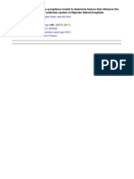 An Extension of Technology Acceptance Model To Determine Factors That Influence The Intention To Use Electronic Collection System in Nigerian Federal Hospitals