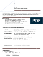 Sample CV For Students