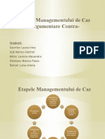 Etapele Managementului de Caz