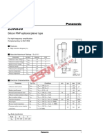 Silicon PNP Epitaxial Planer Type: Transistor