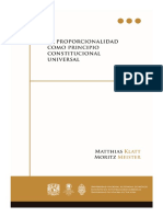 211 - La Proporcionalidad Como Principio Constitucional Universal, 1a. Reimp. - Obra Colectiva PDF