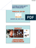 Cap V Capacitores y Dielectricos PDF