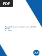 PRO-ST-043 - Instalacion Visonic PM 360 - ADC V1.1 PDF