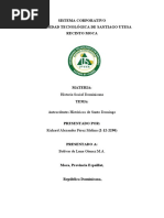 Antecedentes Historicos de Republica Dominicana