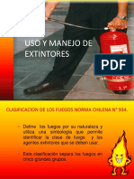 Uso y Manejo de Extintores