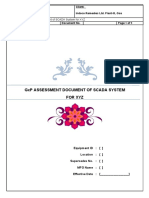 1.GxP Assessment Document of SCADA System Form