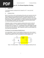 Impedance Matching Lab - 3