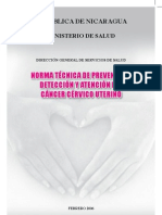 4.5 Norma Técnica para La Prevención, Detección y Atención Del Cáncer Cérvico Uterino - Feb 2006