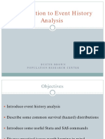 Fall2012 - Brown - Introduction To Survival Analysis v3