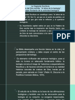 Las Fuentes de La Teología Sagrada Escritura