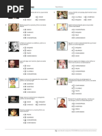 Cuestionario de Emociones para Niños