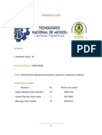 Elementos de Importancia Económica, Industrial y Ambiental en México.