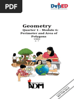 Geometry: Quarter 1 - Module 6: Perimeter and Area of Polygons