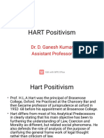 HART Positivism: Dr. D. Ganesh Kumar Assistant Professor