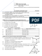 Test Perpendicularitate Si Paralelism in Spatiu Clasa A Viiia Cu Barem