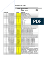 LOG de Planos Asbuilt