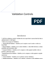 Validation Controls